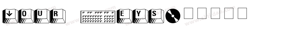 Your Keys字体转换